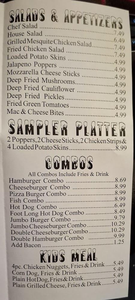 Frosty Mug Drive In Menu image 2